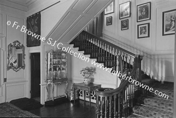 HOWTH CASTLE STAIRCASE FROM HALL